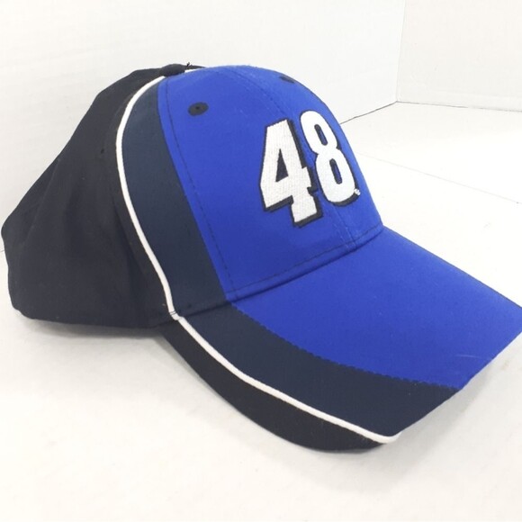Nascar #48 Jimmie Johnson Ball Cap Adjustable Valvoline - Picture 5 of 7